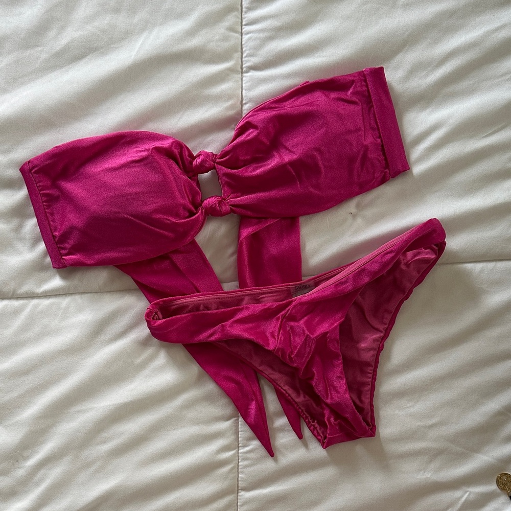 Vibrant Magenta Women's Bikini Set